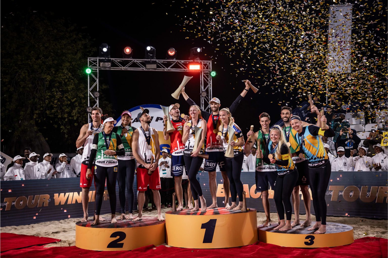 Beach Volleyball: Mol/Sorum and Hughes/Cheng are the winners of the ...