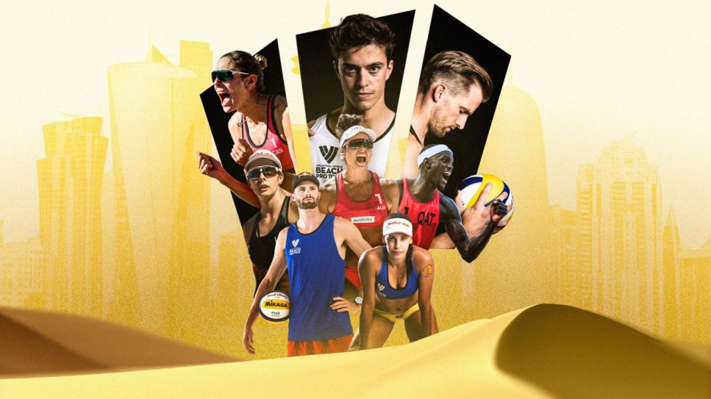 beach volleyball world tour doha