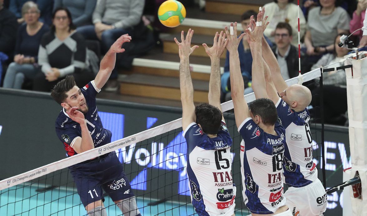 WorldofVolley CL M ZAKSA secured spot in the semifinals by winning the Golden set!