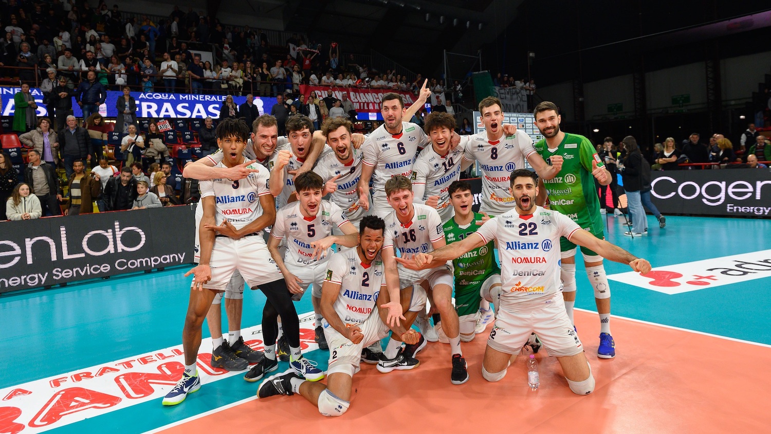 WorldofVolley ITA M Milano Clinches Semifinals Spot in SuperLega Credem Banca with Decisive Victory Over Perugia