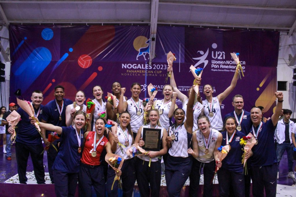 WorldofVolley NORCECA W Undefeated USA Squad Seizes Gold at U21