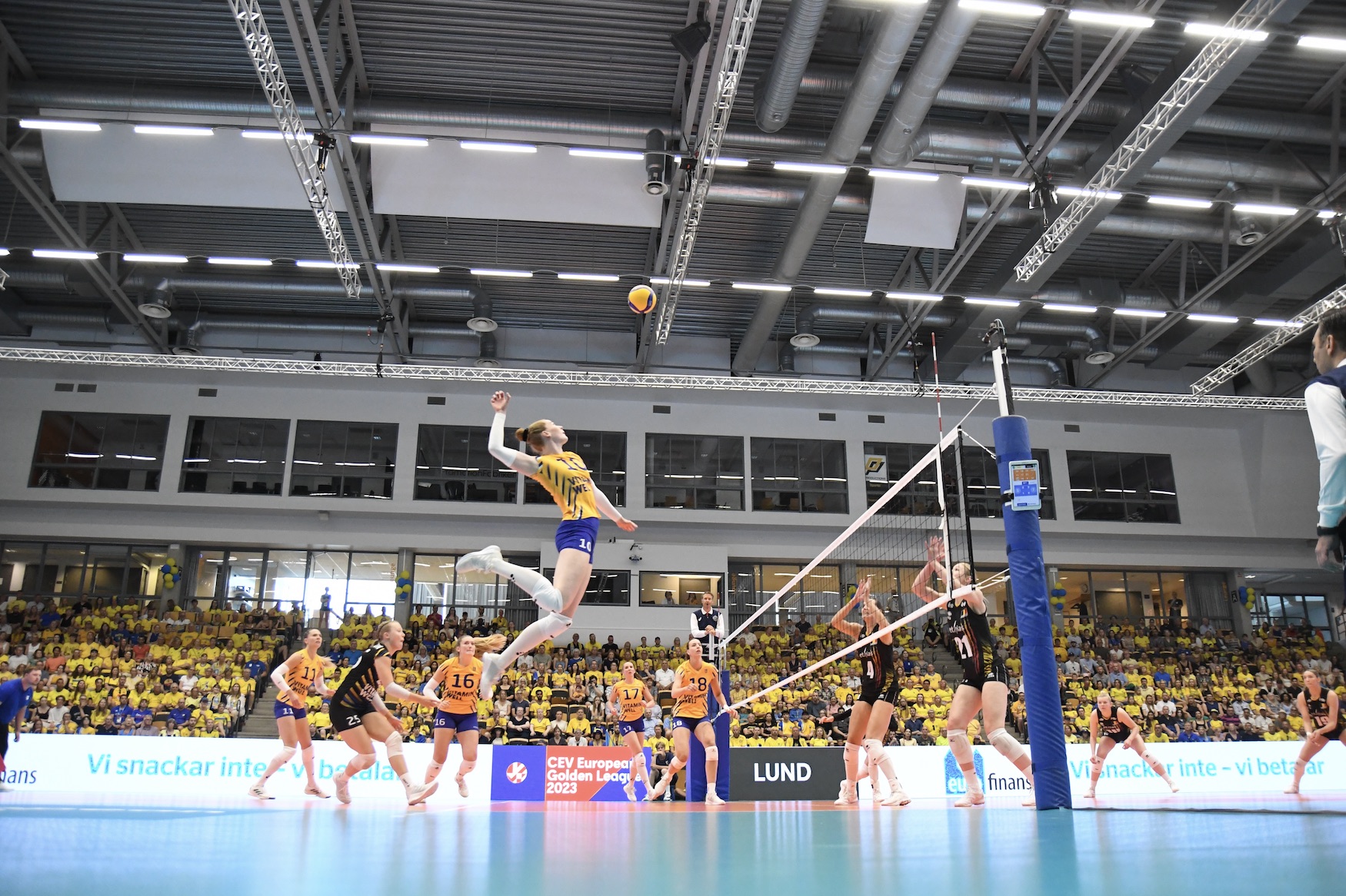 CEV GL W Thrilling Victories for Sweden and Ukraine in Womens European Golden League Semifinals - WorldOfVolley