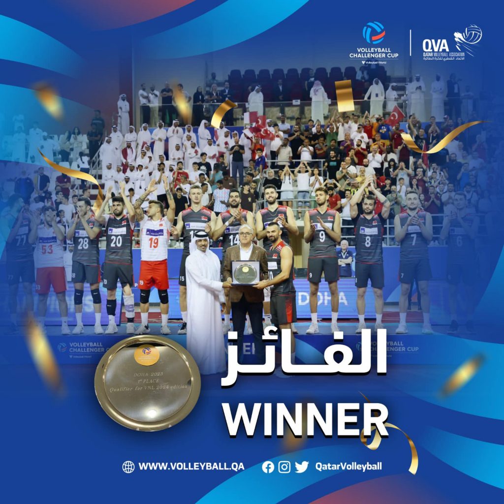 WorldofVolley Türkiye Men’s National Team Triumphs in Volleyball