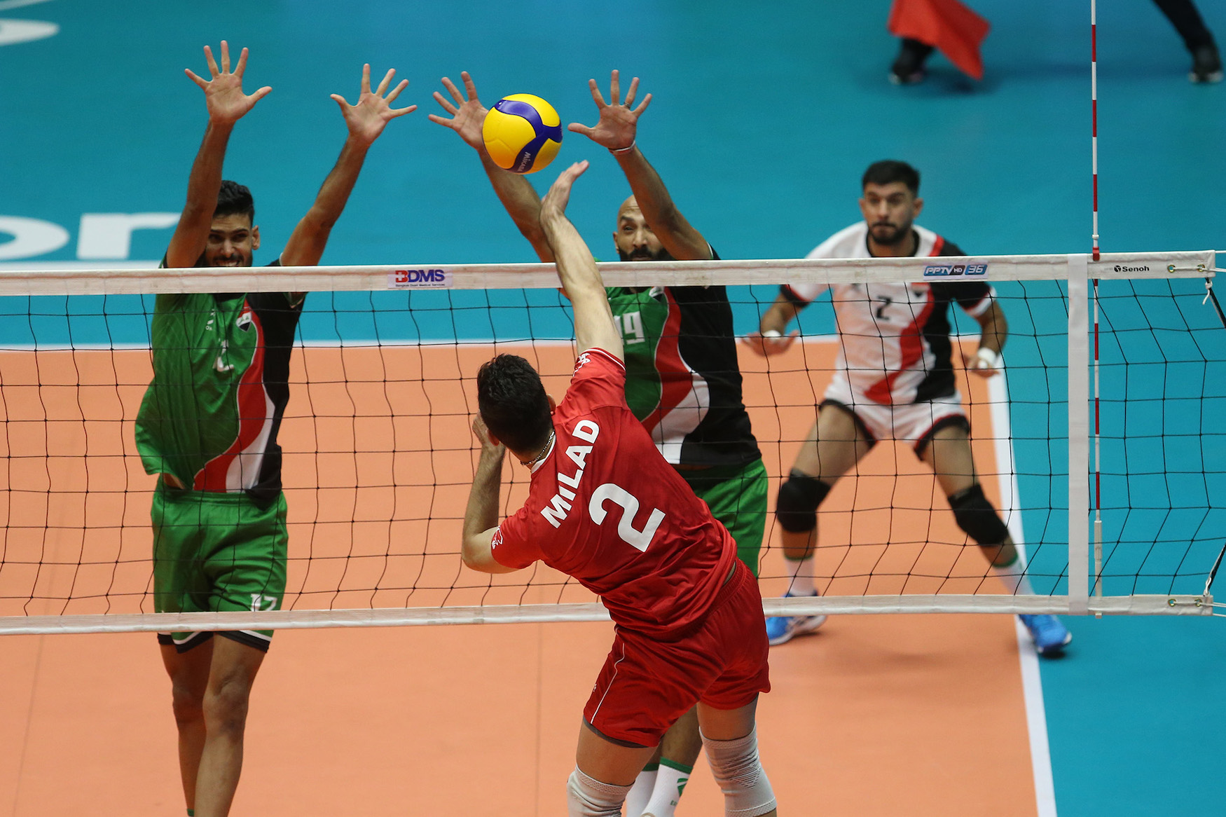 The 22nd Asian Senior Men’s Volleyball Championship’s Final 12 Teams