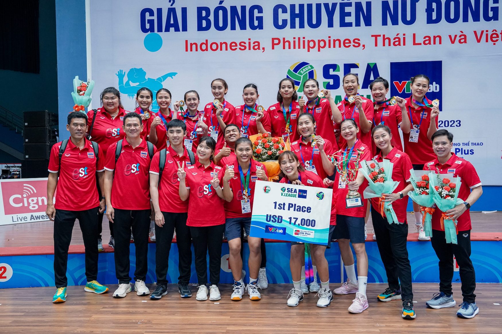 WorldofVolley :: SEA V. League W:Thailand Triumphs over Vietnam in