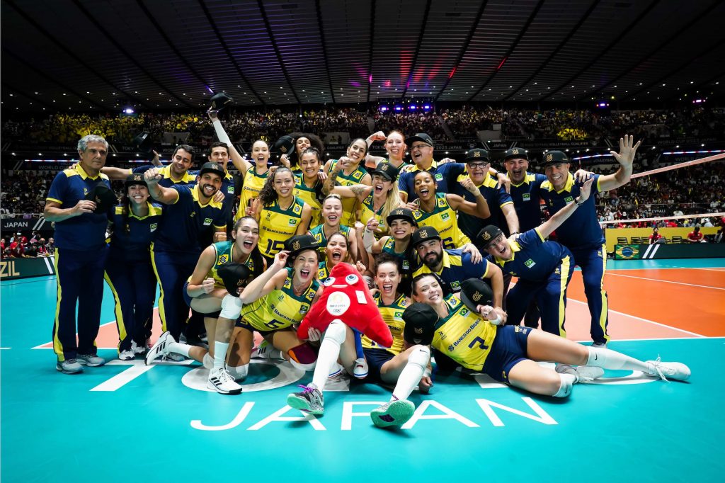 Volleyball Men's Olympic Qualifying Tournament: Brazil join USA, Japan,  Germany, Poland and Canada in securing Paris 2024 quotas