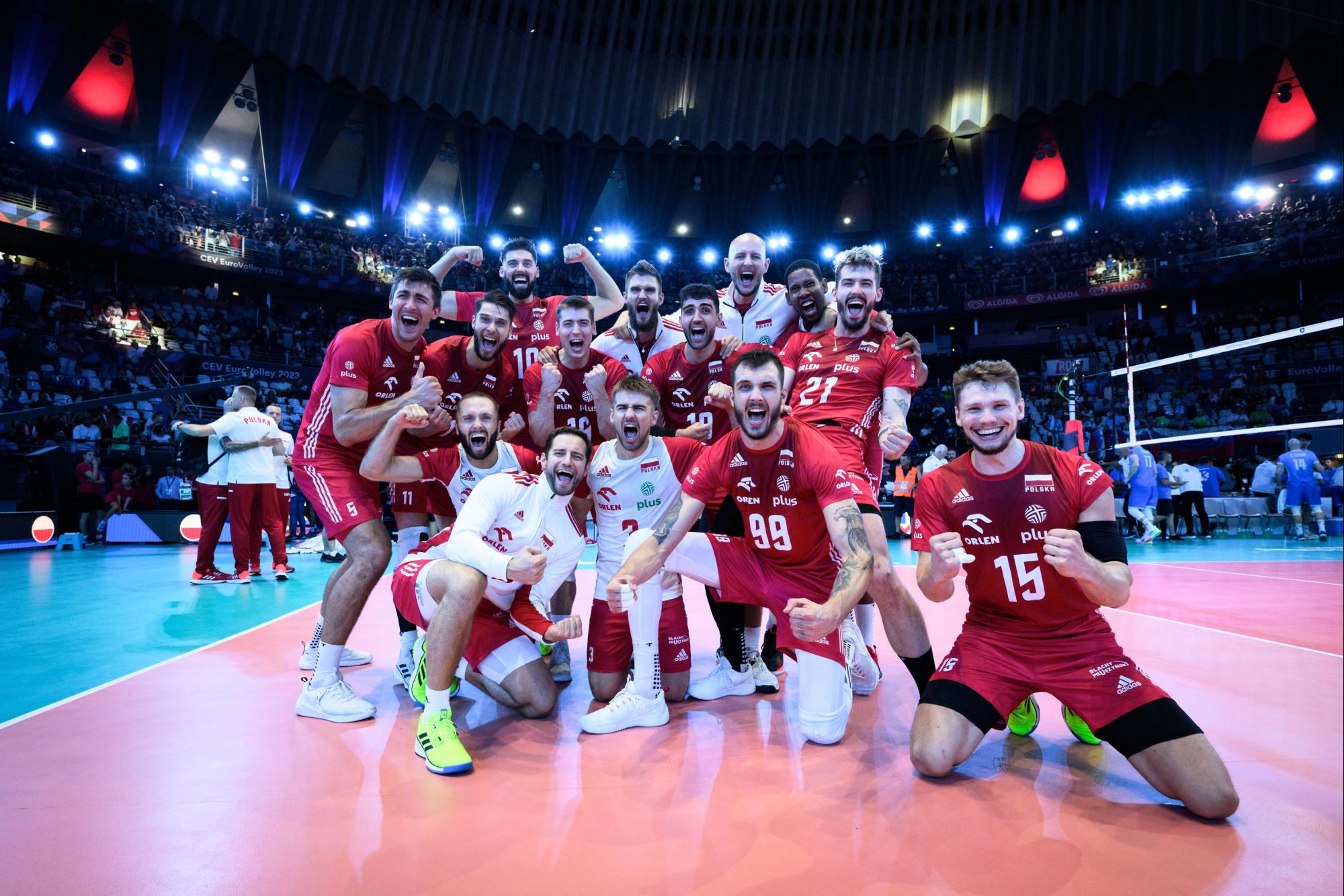 WorldofVolley EuroVolley M Polish Volleyball Team Breaks Past 