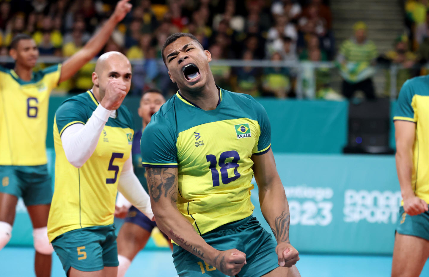 📸 XIX Pan American Games Santiago 2023, Men's Volleyball Cuba starts  Santiago 2023 with five set thriller win against Mexico 🇨🇺 3-2…