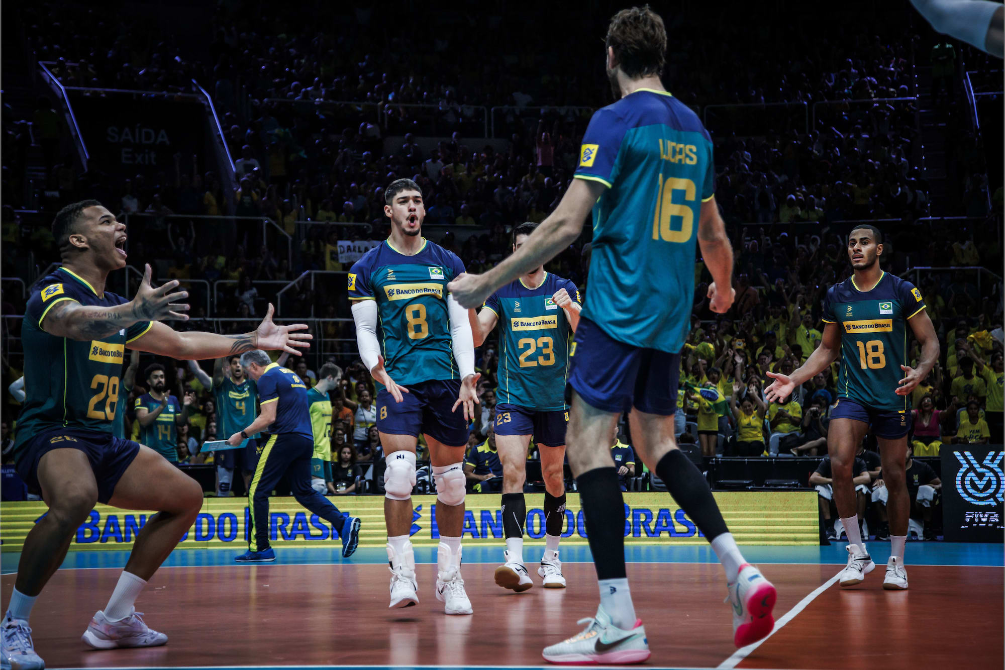 Olympic Qualifiers Pool A Brazil Triumphs Over Cuba and Kept Their