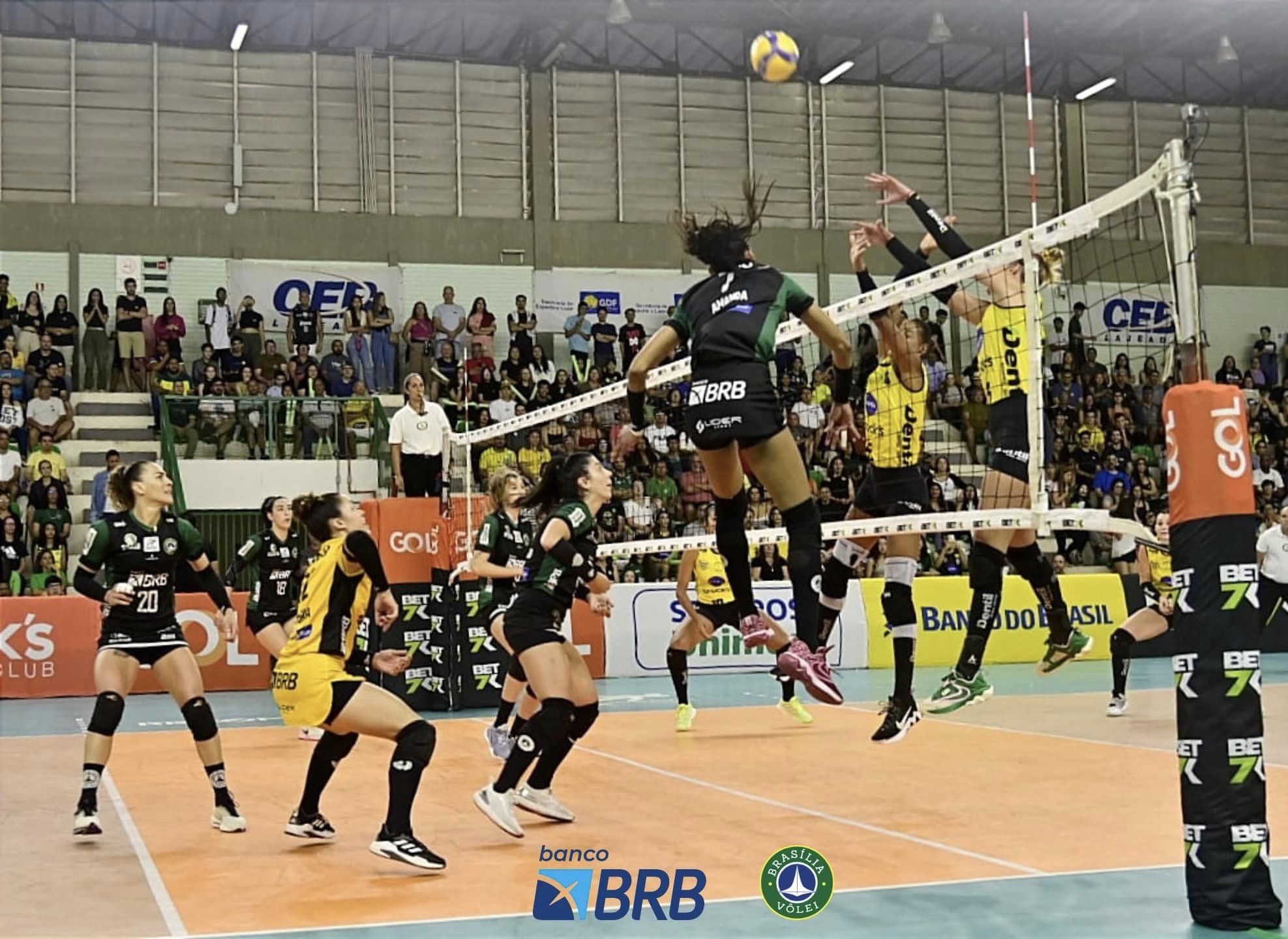 Brazil: Brasilia - Goias 3-1 in recovery of Round 14 - VolleyTimes