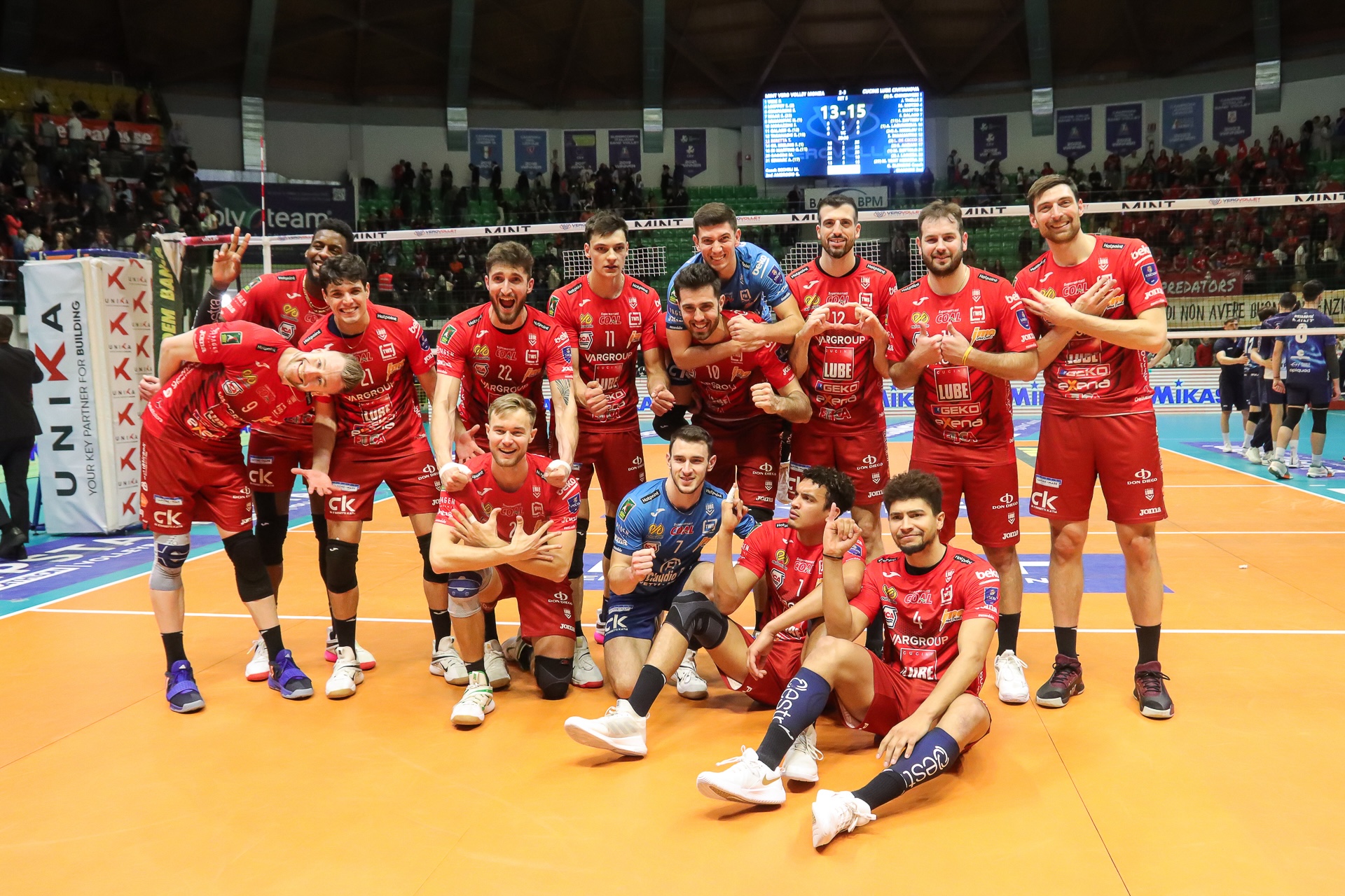 WorldofVolley :: ITA M: Lube Civitanova Triumphs Over Monza in 