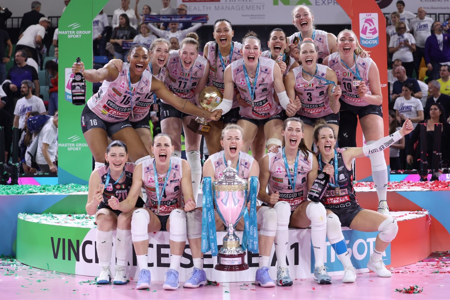 WorldofVolley :: ITA W: Imoco Conegliano Clinches Seventh Scudetto ...