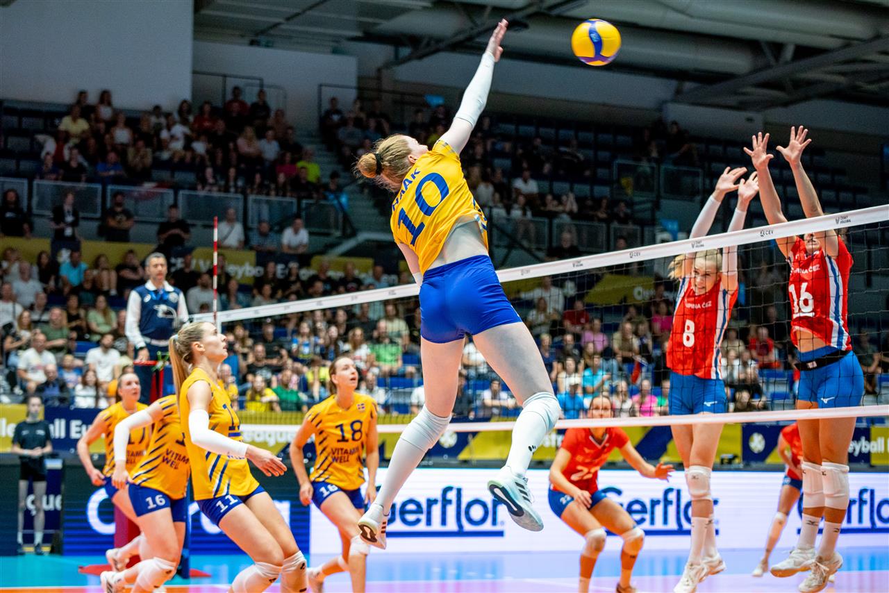 WorldofVolley FIVB CC W Sweden to Miss Isabelle Haak at FIVB Women