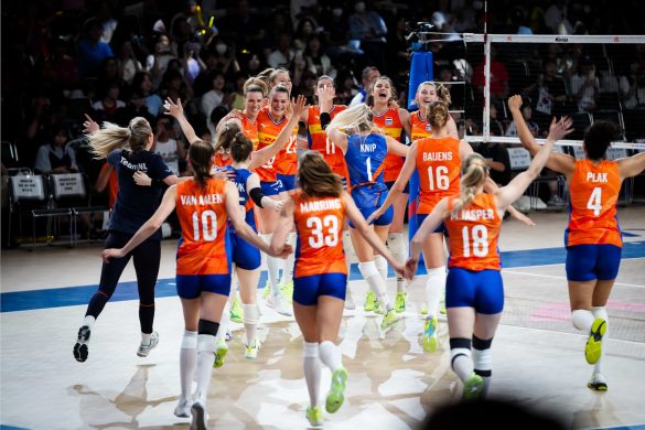 WorldofVolley :: VNL W: Netherlands Secure Olympic Spot with Dominant ...