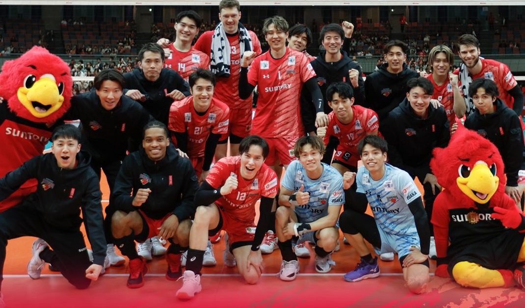 MIZUNO SVリーグ　SUNTORYSUNBIRDS Suntory Sunbirds defend championship title in Japan