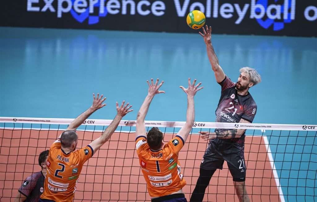 Ziraat Bankkart Ankara vs ACH Volley Ljubljana - Photo: CEV