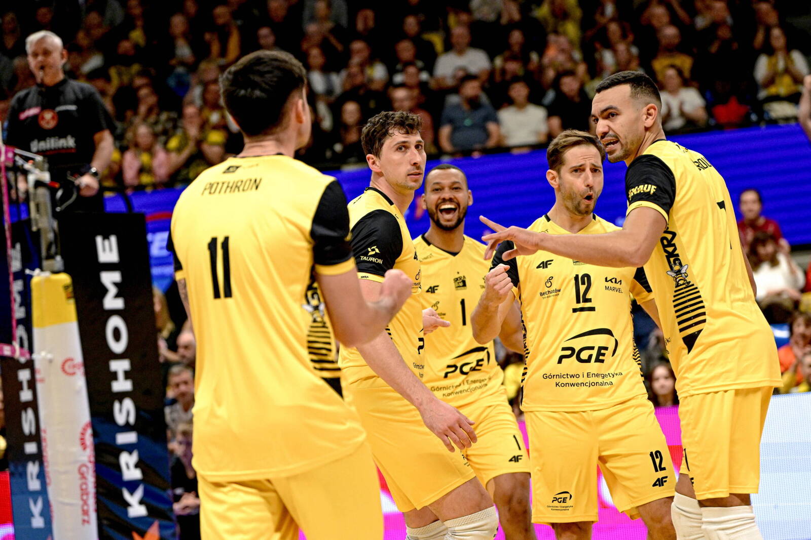 Skra Bełchatów Sweeps GKS Katowice to Extend Tauron Liga Streak
